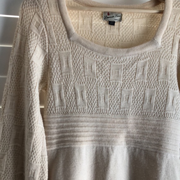 Anthropologie Laureate Lane Sweater | Babydoll Sweater| Vintage Inspired Sweater - Picture 3 of 5